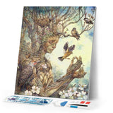 Diamond Painting | Diamond Painting - The Woman Tree | animals Diamond Painting Animals trees | FiguredArt