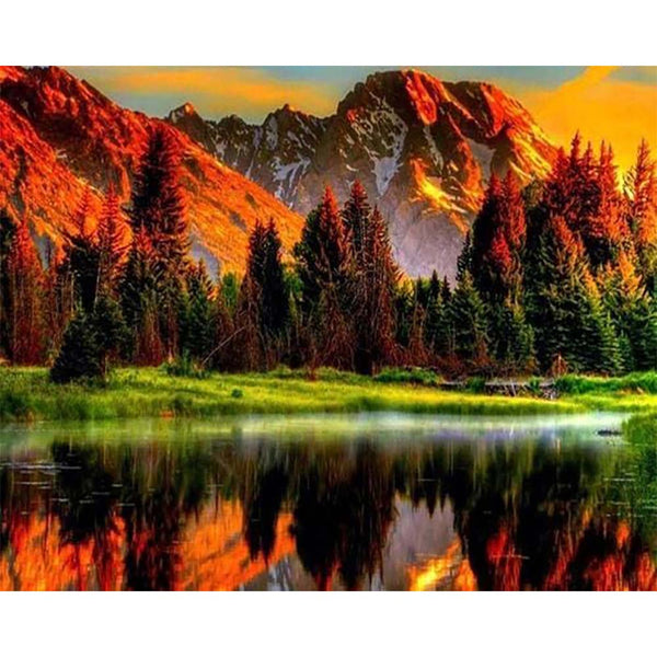 Diamond Painting - Mountains