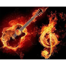 Load image into Gallery viewer, Diamond Painting - Fire Music