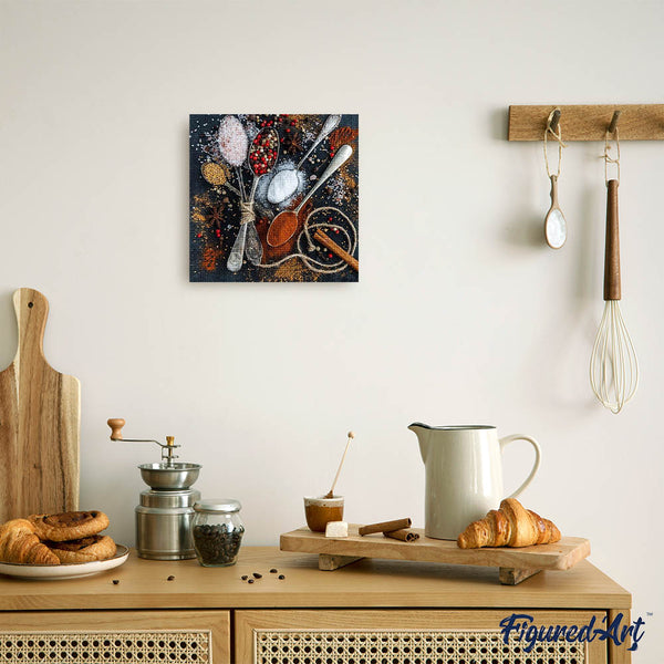 Diamond Painting - Spices and Spoons