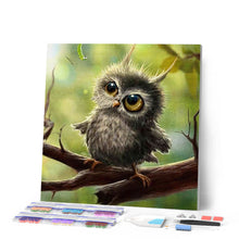 Load image into Gallery viewer, Diamond Painting - Little Owl