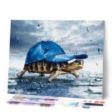 Load image into Gallery viewer, Diamond Painting - Turtle and Cap