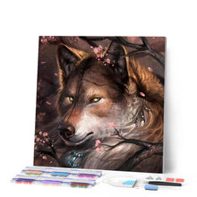 Load image into Gallery viewer, Diamond Painting - Wolf Looking