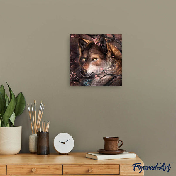 Diamond Painting - Wolf Looking