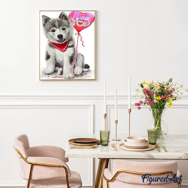 Diamond Painting - Dog I Love You