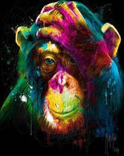 Load image into Gallery viewer, Diamond Painting | Diamond Painting - Monkey Color | animals Diamond Painting Animals monkeys | FiguredArt