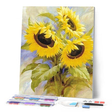 Load image into Gallery viewer, Diamond Painting - Small Sunflowers