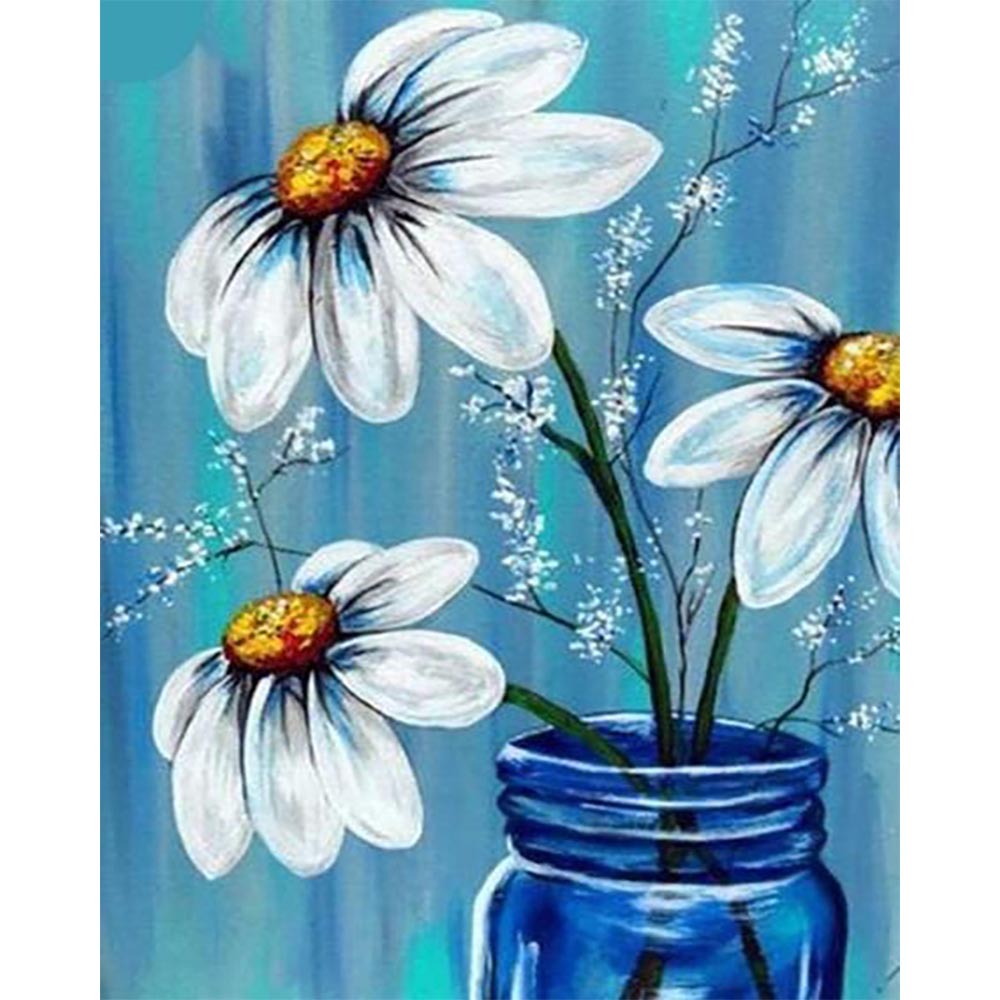 Diamond Painting - Flower Vase