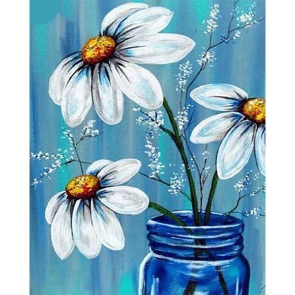 Diamond Painting - Flower Vase