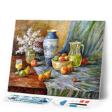 Diamond Painting | Diamond Painting - Fruits on table | Diamond Painting Flowers flowers | FiguredArt
