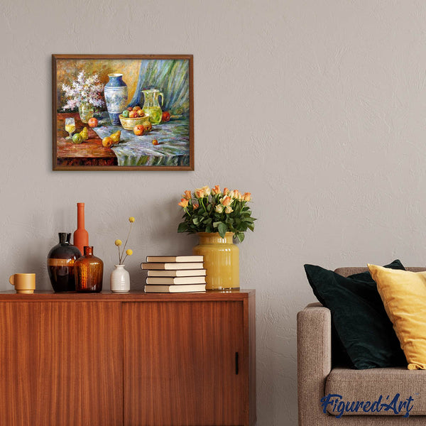 Diamond Painting - Fruits on table