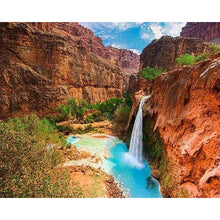 Load image into Gallery viewer, Diamond Painting - Waterfall in the Desert