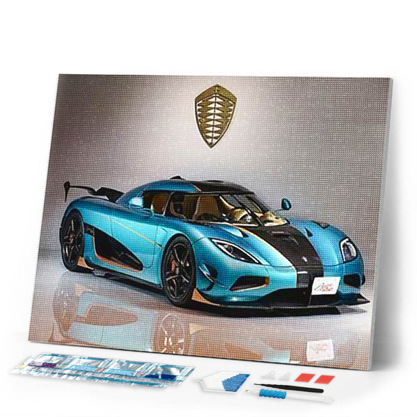 Diamond Painting | Diamond Painting - Sports Car | cars and motorcycles Diamond Painting Other other | FiguredArt