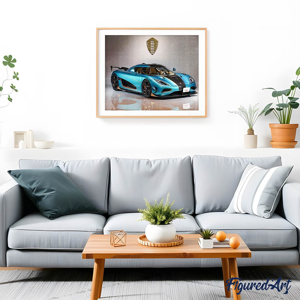 Diamond Painting - Sports Car