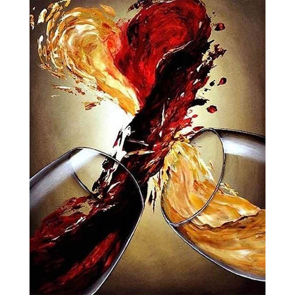 Diamond Painting - Wine Blend