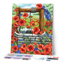 Load image into Gallery viewer, Diamond Painting - Poppies