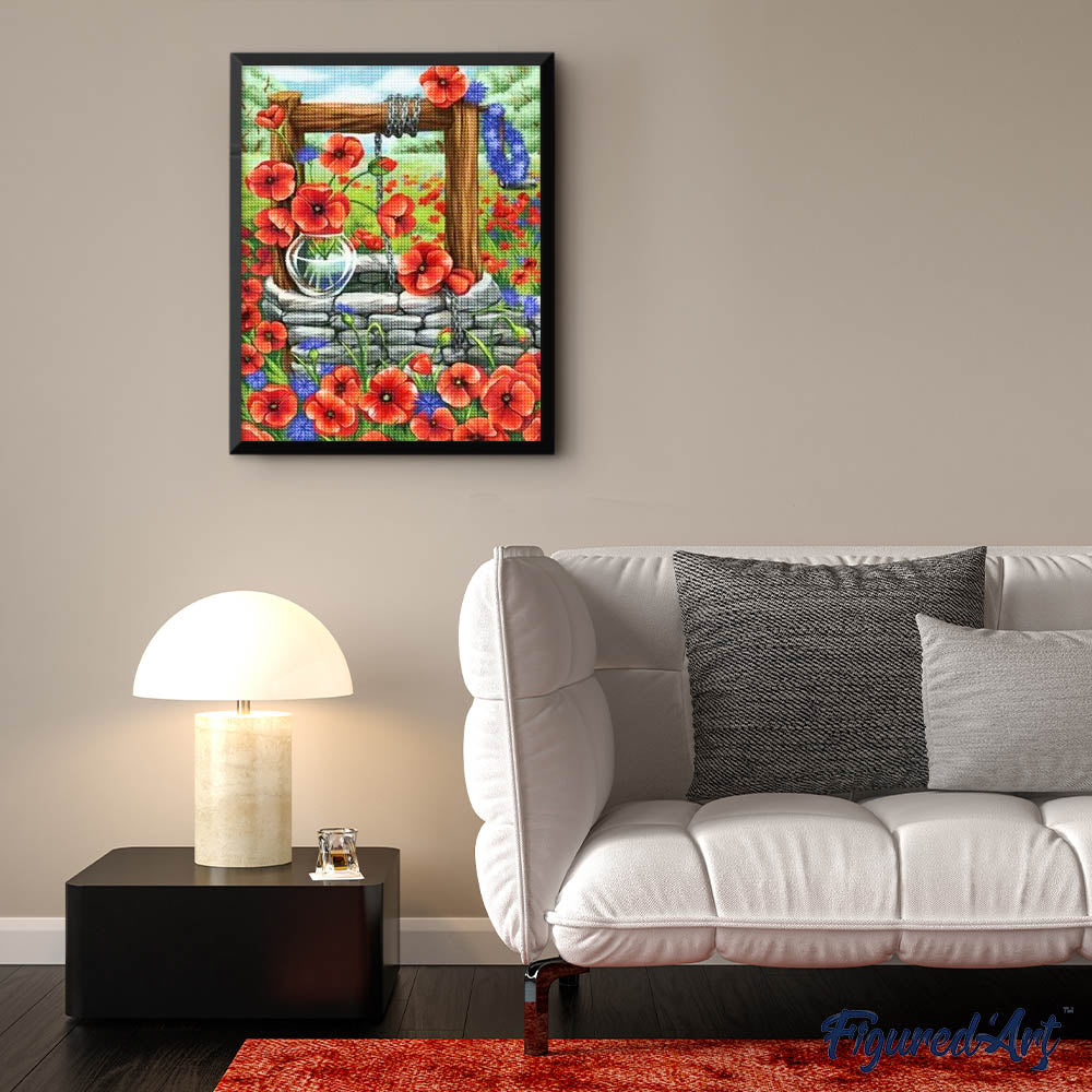 Diamond Painting - Poppies