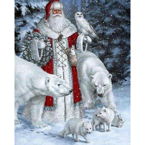 Diamond Painting - Snowman 2