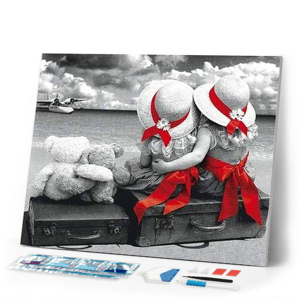 Diamond Painting | Diamond Painting - Cute Couples | Diamond Painting Romance romance | FiguredArt