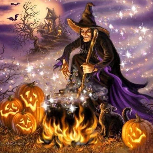 Diamond Painting - Witch