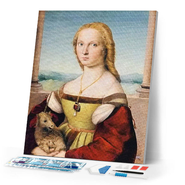 Diamond Painting | Diamond Painting - Woman of France | Diamond Painting Romance romance | FiguredArt