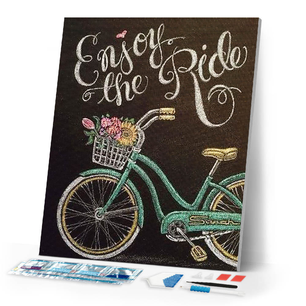 Diamond Painting | Diamond Painting - Enjoy The Ride Bikes | Diamond Painting Other other | FiguredArt