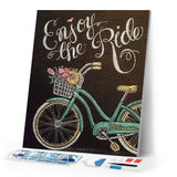 Diamond Painting | Diamond Painting - Enjoy The Ride Bikes | Diamond Painting Other other | FiguredArt