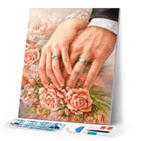 Diamond Painting | Diamond Painting - Married for Life | Diamond Painting Romance romance | FiguredArt