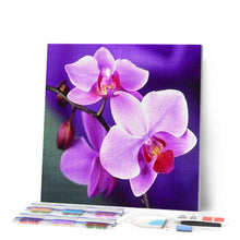 Load image into Gallery viewer, Diamond Painting - Purple Flower