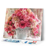 Diamond Painting | Diamond Painting - Big Bouquet of Roses | Diamond Painting Flowers flowers | FiguredArt
