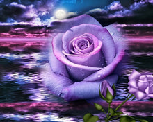 Load image into Gallery viewer, Diamond Painting | Diamond Painting - Rose and Sea | Diamond Painting Flowers flowers | FiguredArt