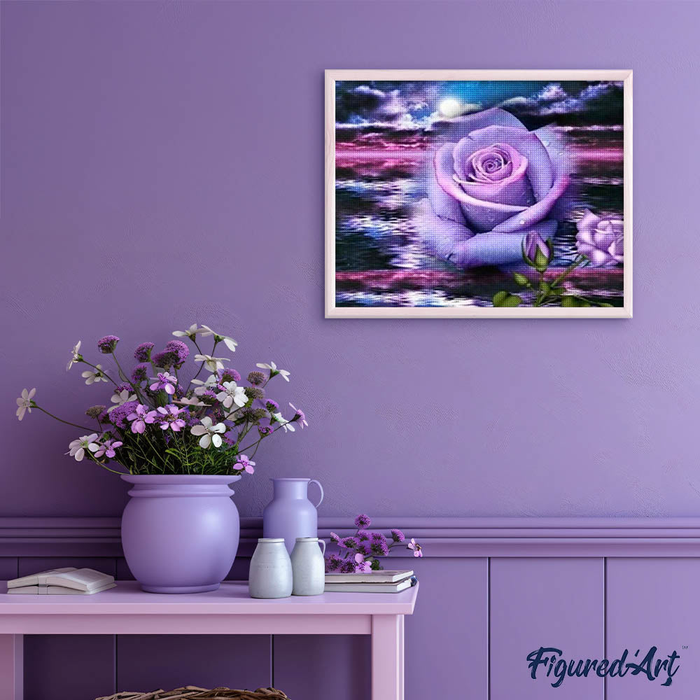 Diamond Painting - Rose and Sea