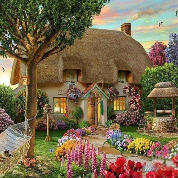 Diamond Painting - Family home