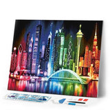 Diamond Painting | Diamond Painting - Asian City | cities Diamond Painting Cities | FiguredArt