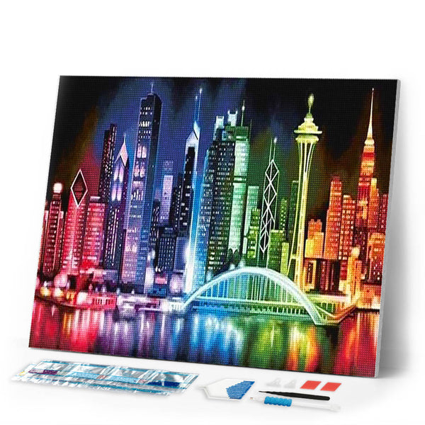 Diamond Painting | Diamond Painting - Asian City | cities Diamond Painting Cities | FiguredArt