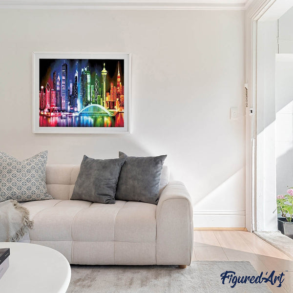 Diamond Painting - Asian City