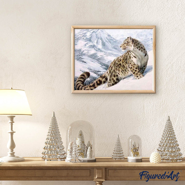 Diamond Painting - Snow Leopard