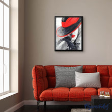 Load image into Gallery viewer, Diamond Painting - Woman in Red Hat