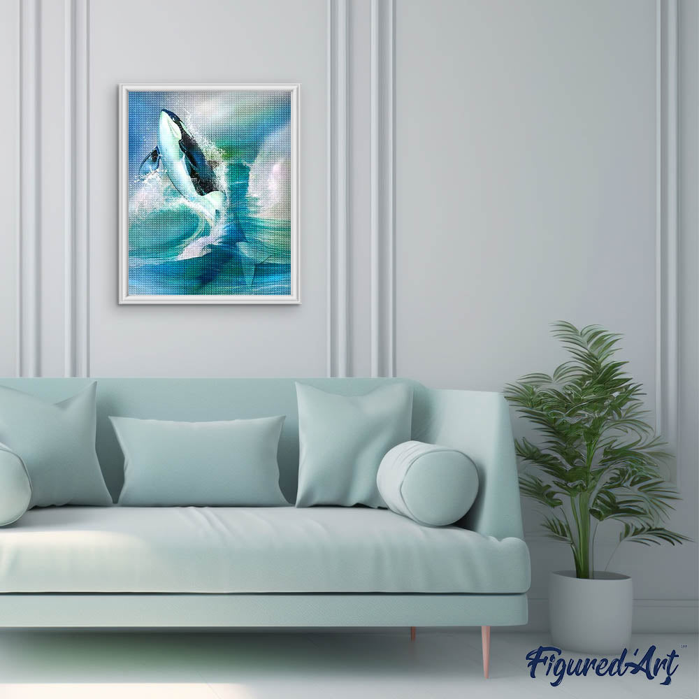 Diamond Painting - Orca