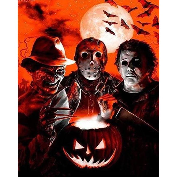 Diamond Painting - Halloween Characters