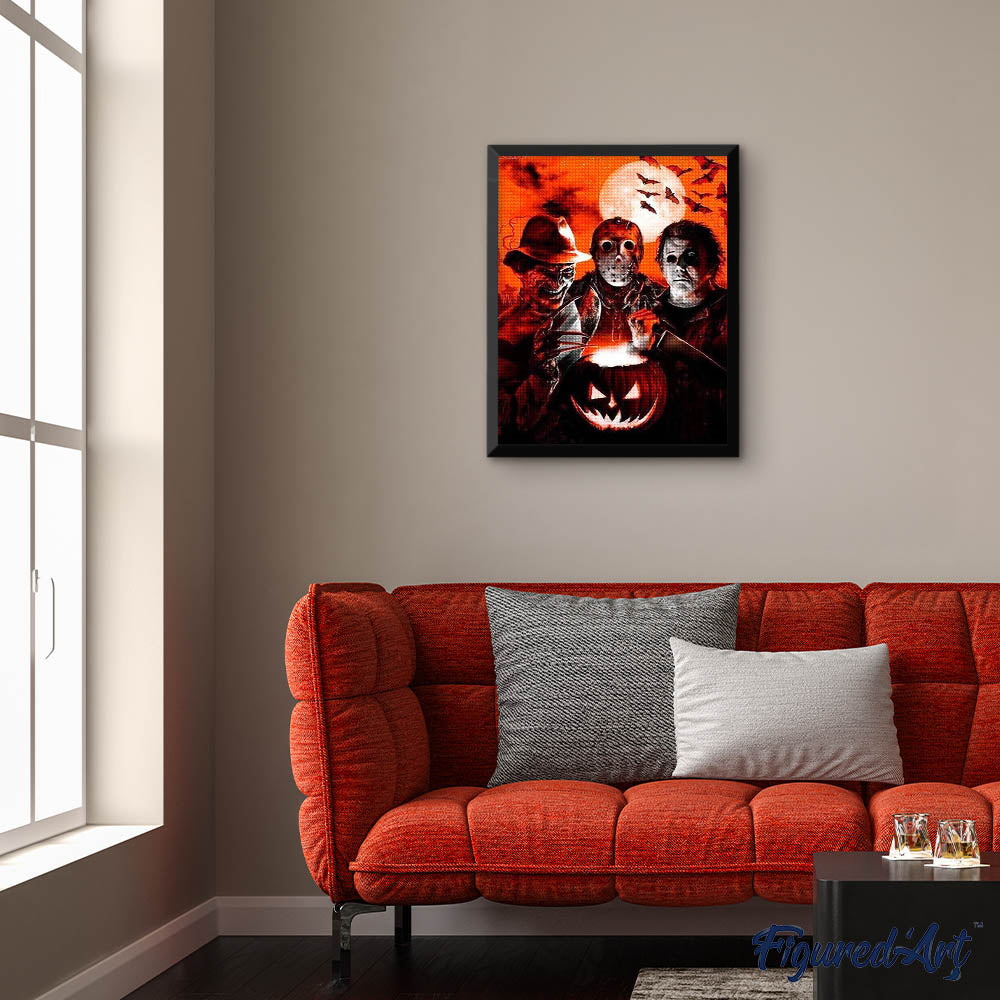 Diamond Painting - Halloween Characters