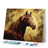 Diamond Painting | Diamond Painting - Beautiful Horse | animals Diamond Painting Animals horses | FiguredArt
