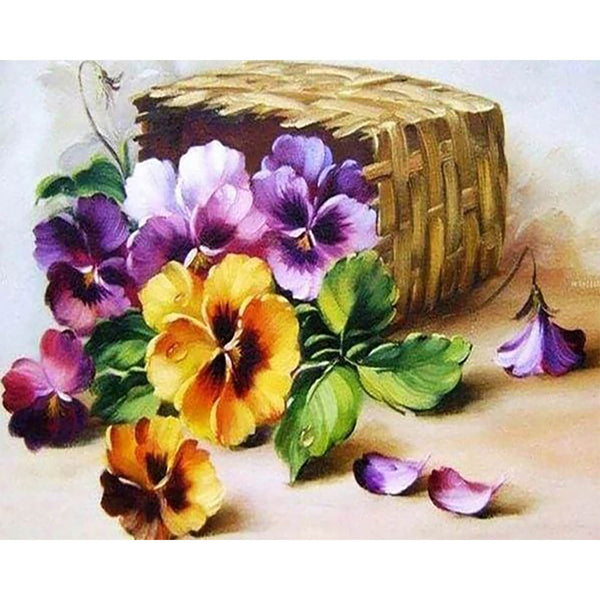 Diamond Painting - Flower Petals