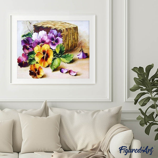 Diamond Painting - Flower Petals