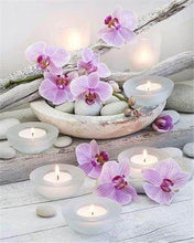 Load image into Gallery viewer, Diamond Painting | Diamond Painting - Flowers and candles | Diamond Painting Flowers flowers | FiguredArt