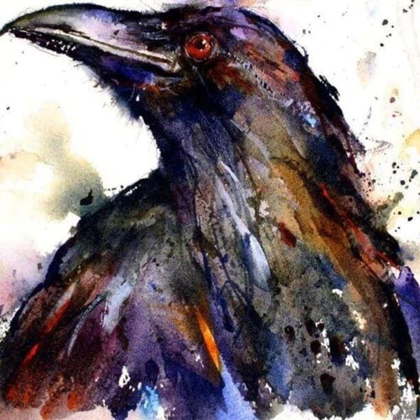 Diamond Painting - Crow