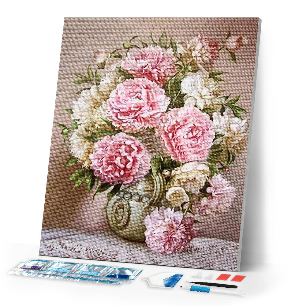Diamond Painting | Diamond Painting - Bouquet of Flowers | Diamond Painting Flowers flowers | FiguredArt