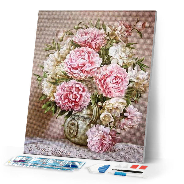 Diamond Painting | Diamond Painting - Bouquet of Flowers | Diamond Painting Flowers flowers | FiguredArt