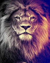 Load image into Gallery viewer, Diamond Painting | Diamond Painting - Grand Lion Portrait | animals Diamond Painting Animals lions | FiguredArt
