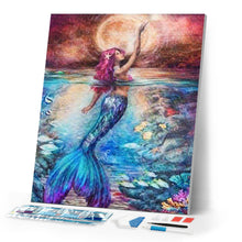 Load image into Gallery viewer, Diamond Painting | Diamond Painting - Mermaid in the sea | Diamond Painting Romance romance | FiguredArt